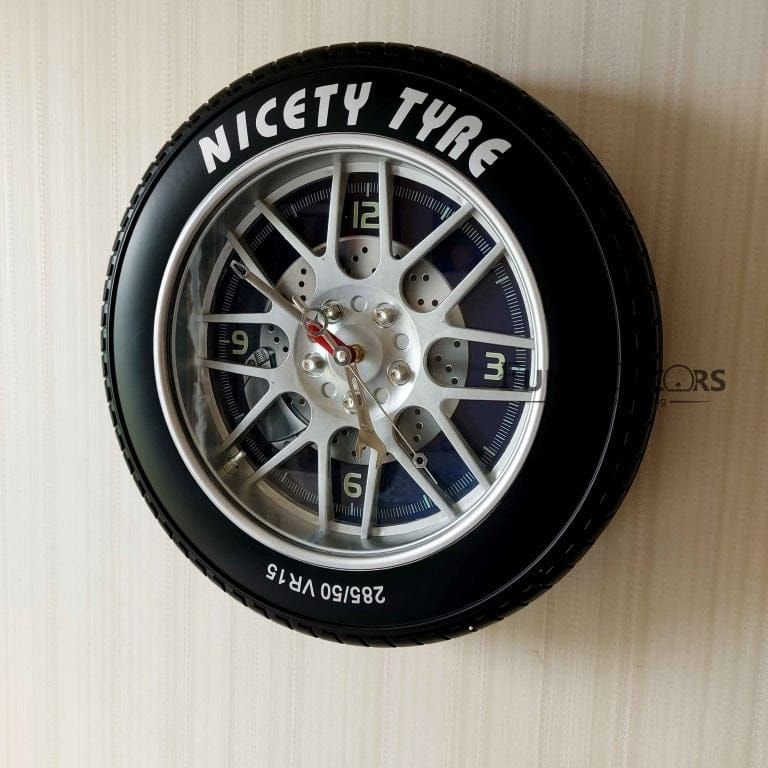 Ez Tyre Styled Wall Clock