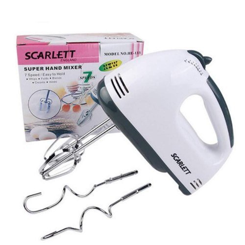 Scarlett 7-Speed Lightweight Hand Mixer