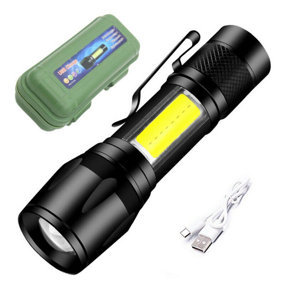 XPE+COB LED Flashlight