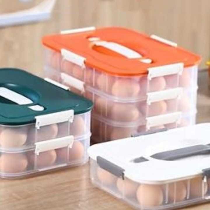 Ez Egg Storage Three Layer