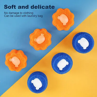 Ez Hair Removal Cleaning Balls For Washing Machine