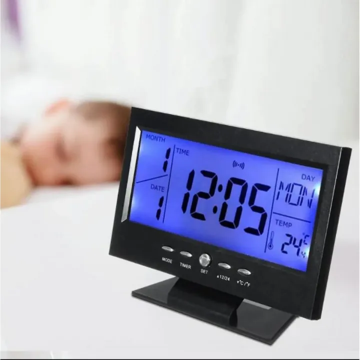 Ez Kadio Monitor Table Clock