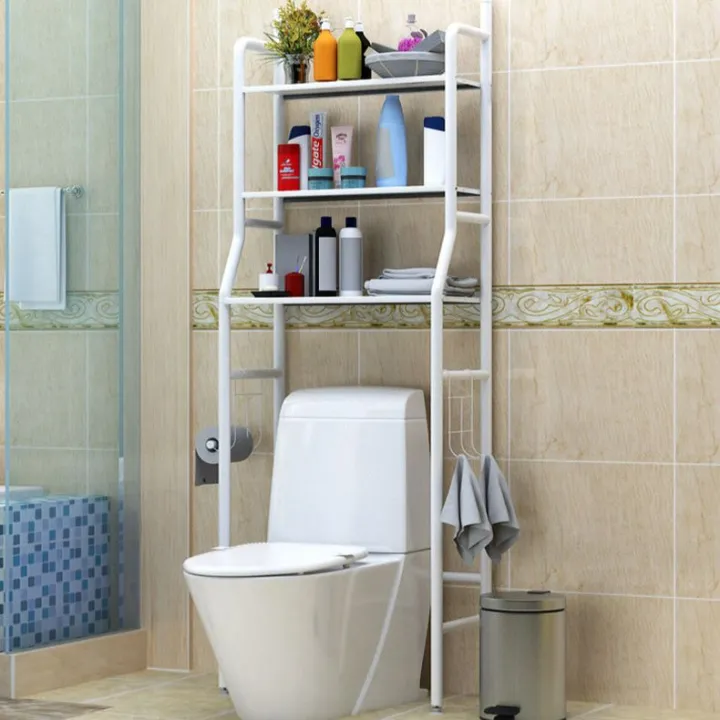 Ez 3 Tier Laundry Bathroom Storage Rack