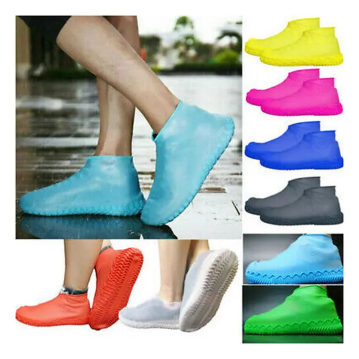 Ez Non Slip Silicon Rain Boots