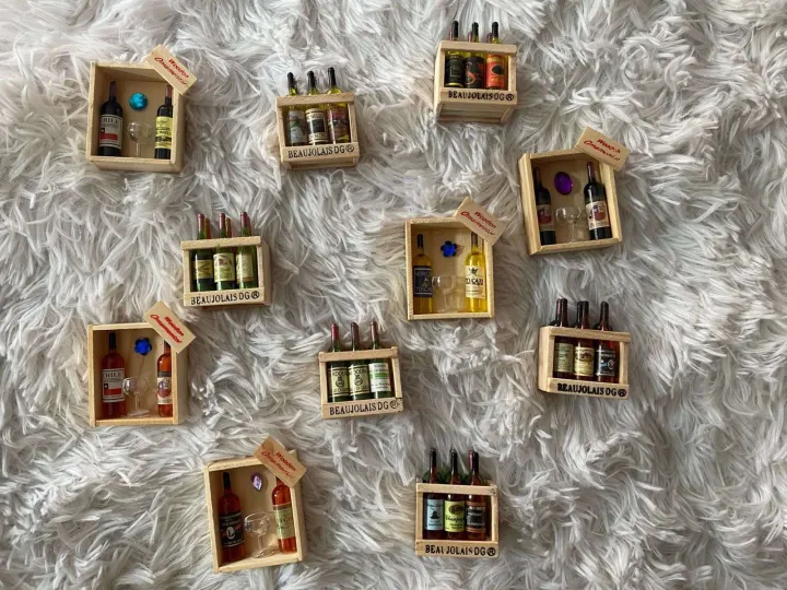Ez Wine Design Fridge Magnets (Set of 3)