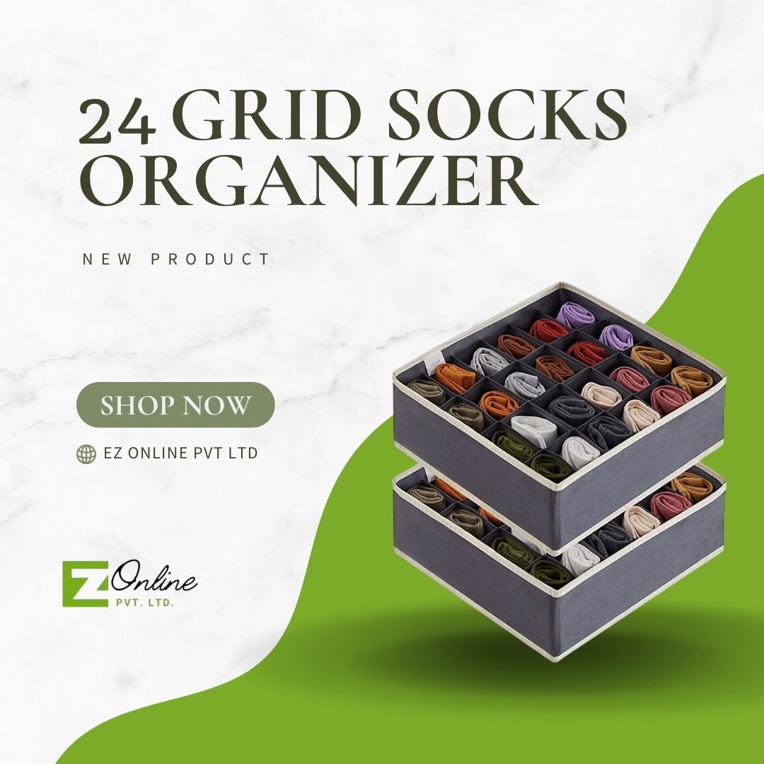 (3 pcs) 24 grid organizer